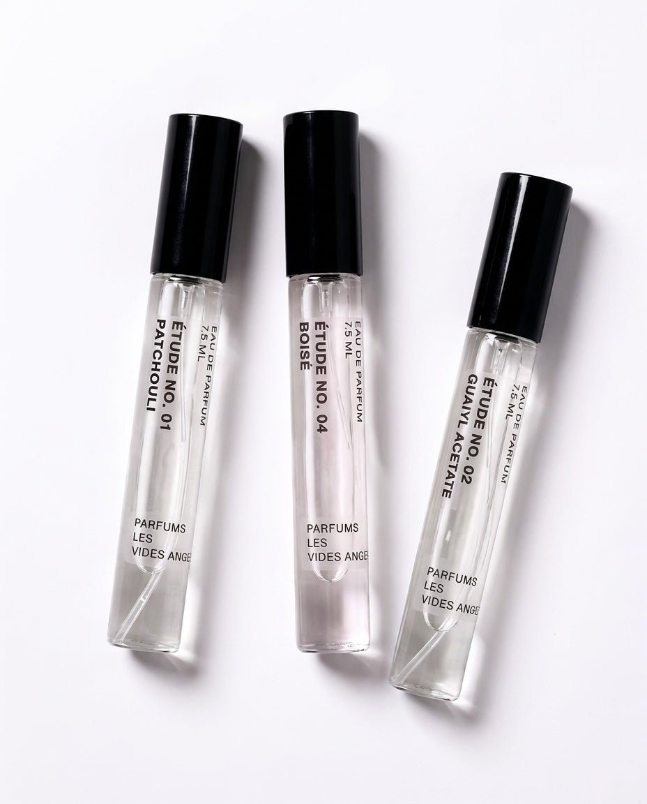 Études Grave — Three Bottle Eau de Parfum Set - LES VIDES ANGES Etudes collection