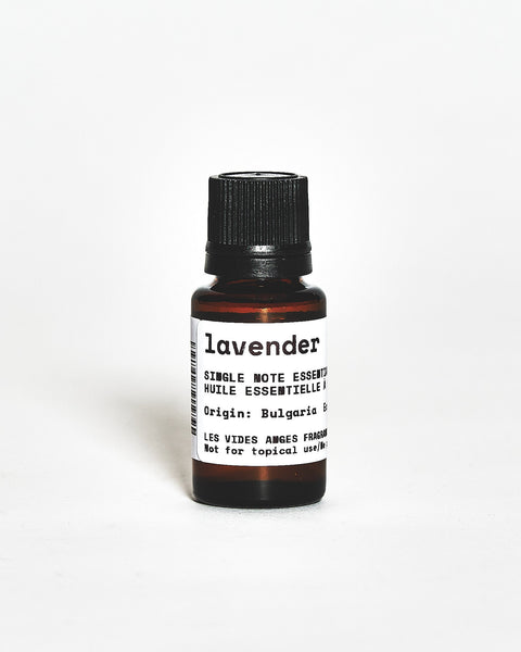Lavender Single Note Essential Oil - LES VIDES ANGES Aroma Oil collection