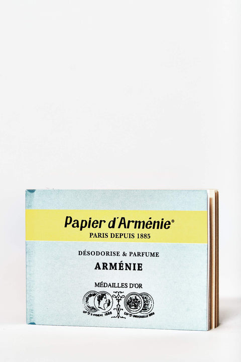 Le Papier d'Armenie Incense paper arménie - Les Vides Anges papier d armenie benzoin