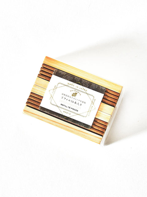 All Natural Hinoki Incense Sticks Refill - LES VIDES ANGES Curated collection wood lemon scent