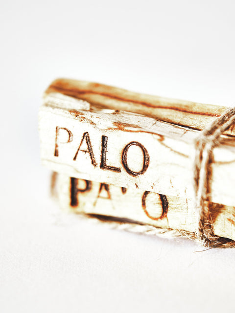 Natural Palo Santo Sticks - LES VIDES ANGES Curated collection gaiac burning incense encens PALO by aimee mia