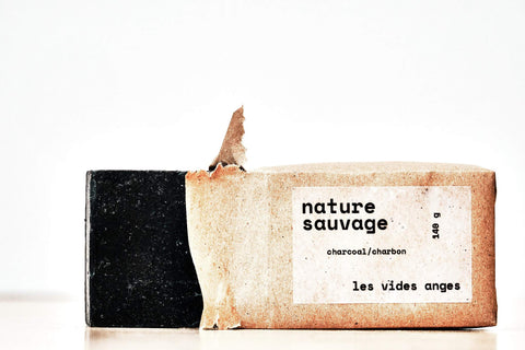 Nature Sauvage Charcoal Bar Soap - LES VIDES ANGES Body Care collection