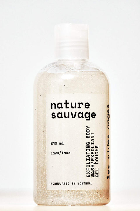 Nature Sauvage Lava Exfoliating Body Wash - LES VIDES ANGES Body Care collection