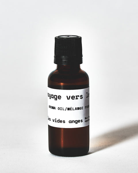 Voyage Vers le Vif all natural Aroma Oil LES VIDES ANGES Aroma Oil collection spice rose scent nutmeg cardamom coffee